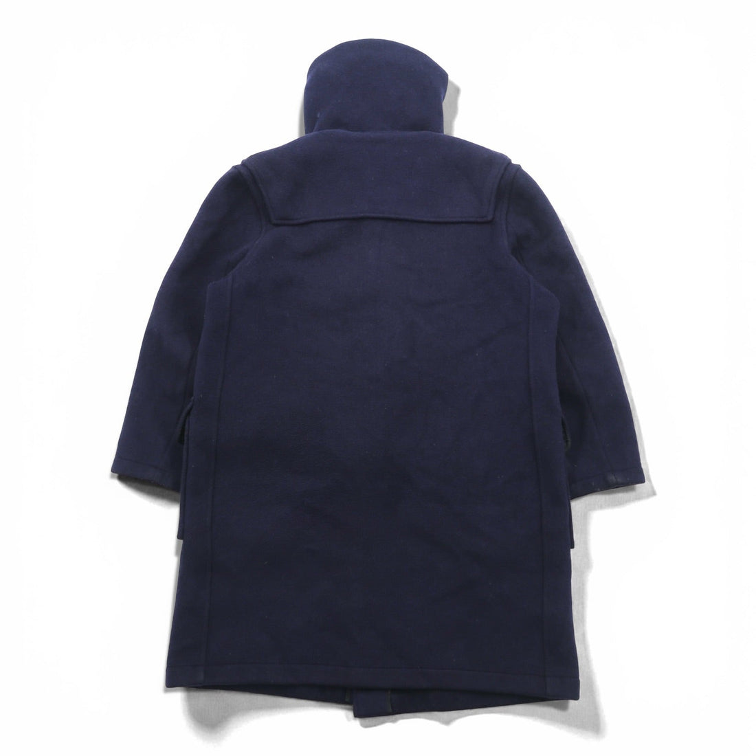 Gloverall 90s British Duffle Coat, Navy Wool, Large, Made in UK by DON NASH LIMITED