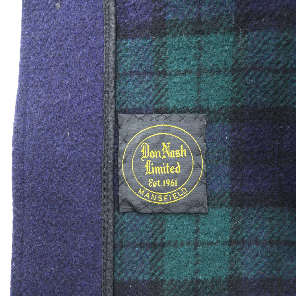 Gloverall 90s British Duffle Coat, Navy Wool, Large, Made in UK by DON NASH LIMITED