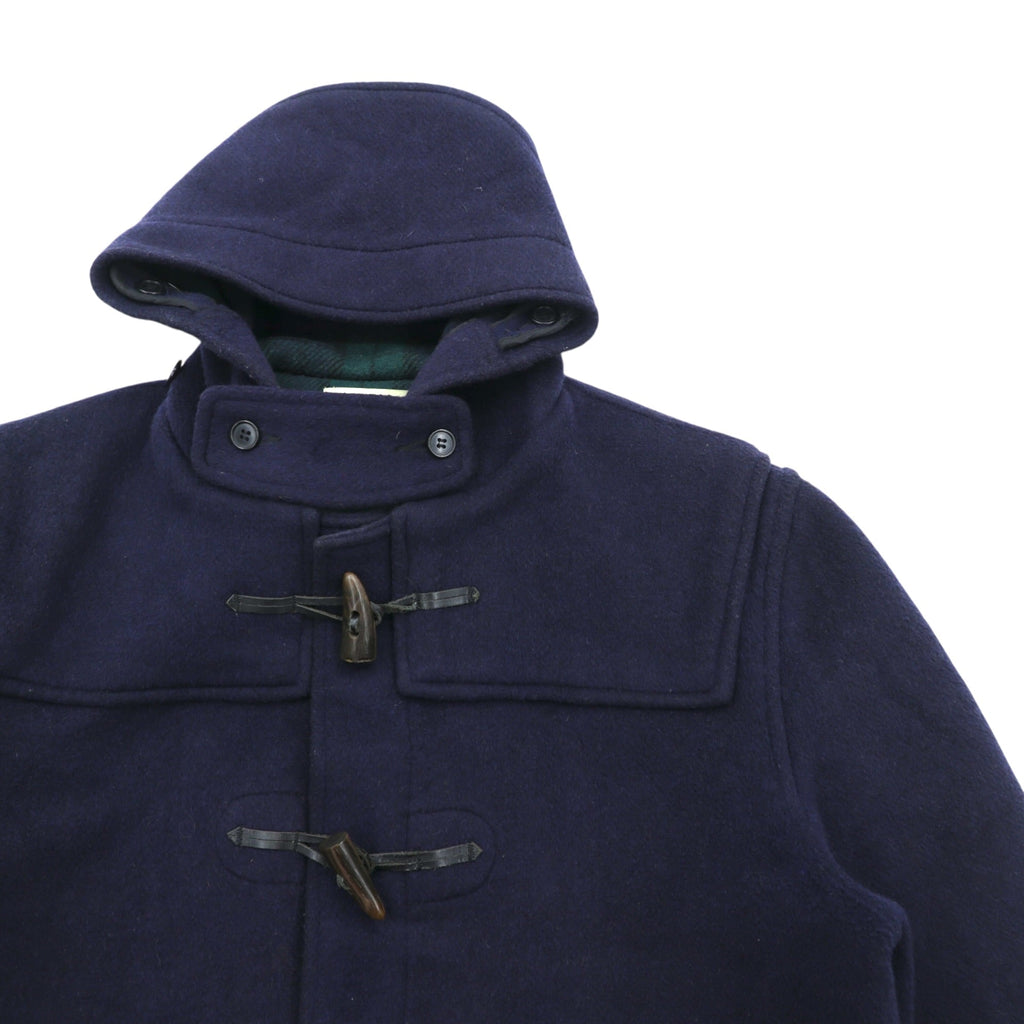 Gloverall 90s British Duffle Coat, Navy Wool, Large, Made in UK by DON NASH LIMITED