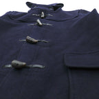 Gloverall 90s British Duffle Coat, Navy Wool, Large, Made in UK by DON NASH LIMITED