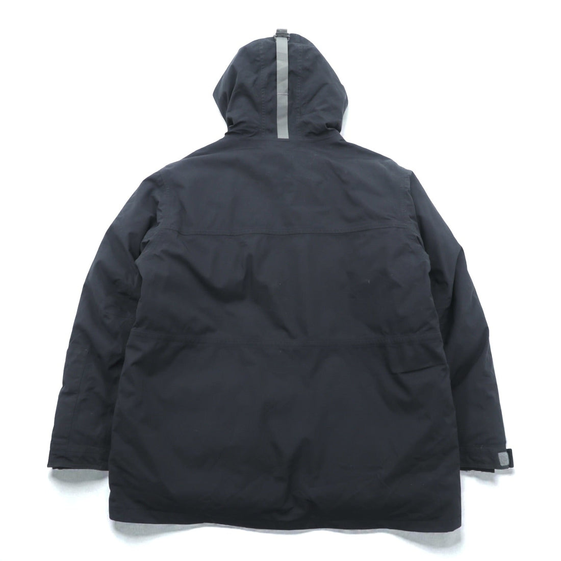 Eddie Bauer Premium Goose Down Jacket, 2XL, Black, with Detachable Fur Drawcord