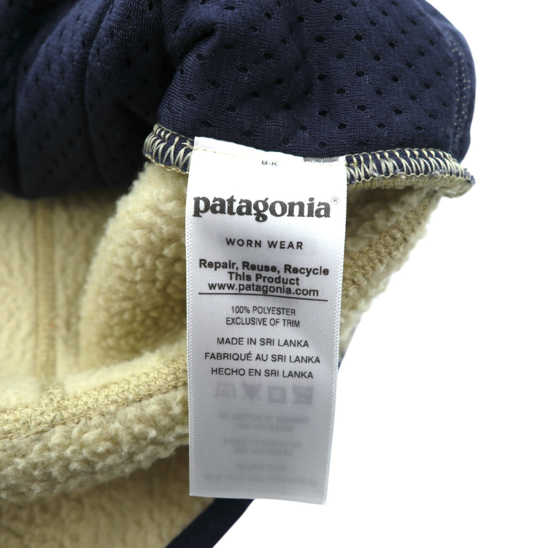 Patagonia クラシック レトロ  Classic Retro-X Vest ボア フリースベスト L ベージュ STY22820