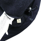 NAPAPIJRI Half Zip Anorak Hoodie Sherpa Fleece Jacket L Navy Drawcord Teide N0Y13M