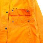 Barbour フード着脱式 ナイロンジャケット マウンテンパーカー M オレンジ 防水 トラモンタン TRAMONTANE JACKET WEATHER COMFORT LWB0529OR53