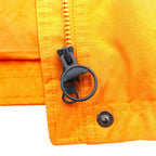Barbour フード着脱式 ナイロンジャケット マウンテンパーカー M オレンジ 防水 トラモンタン TRAMONTANE JACKET WEATHER COMFORT LWB0529OR53