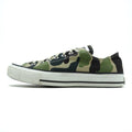 CONVERSE Made in Japan ALL STAR Camo Canvas Low Top Sneakers 27cm Khaki J 83 6 MH01
