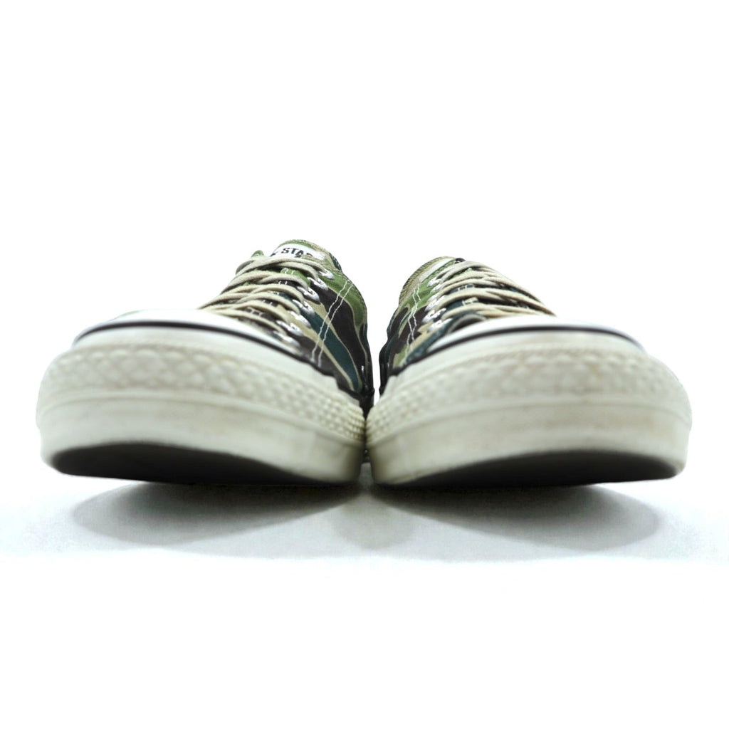 CONVERSE Made in Japan ALL STAR Camo Canvas Low Top Sneakers 27cm Khaki J 83 6 MH01