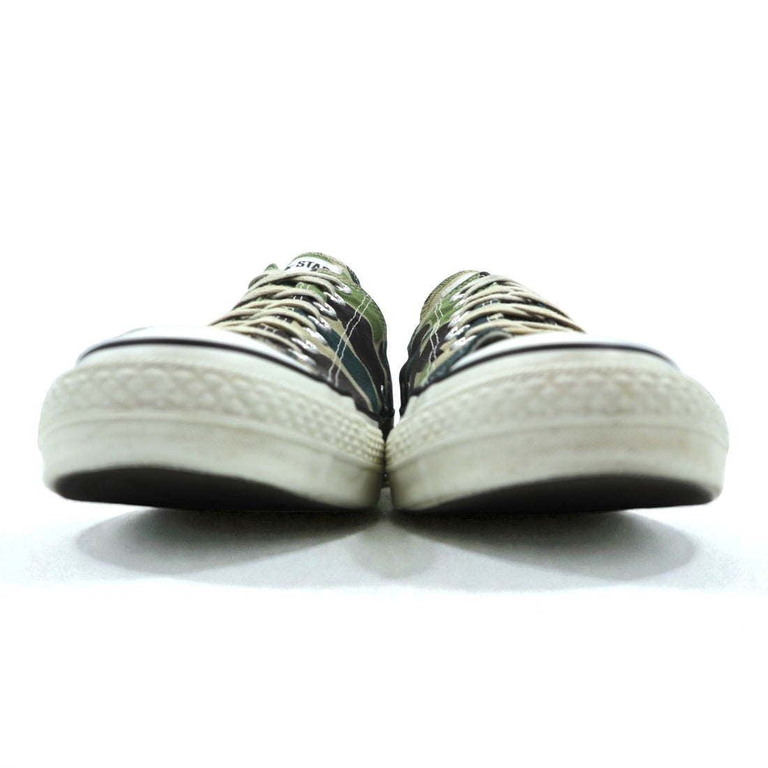CONVERSE Made in Japan ALL STAR Camo Canvas Low Top Sneakers 27cm Khaki J 83 6 MH01