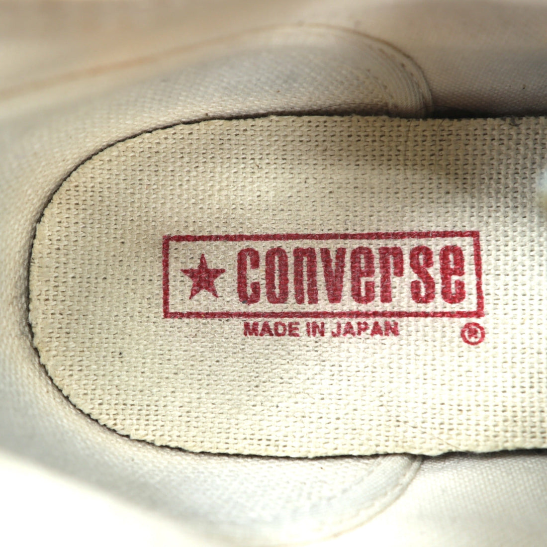 CONVERSE Made in Japan ALL STAR Camo Canvas Low Top Sneakers 27cm Khaki J 83 6 MH01
