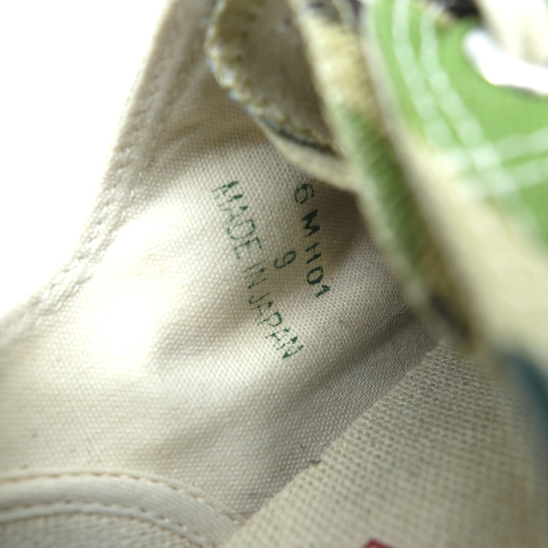 CONVERSE Made in Japan ALL STAR Camo Canvas Low Top Sneakers 27cm Khaki J 83 6 MH01