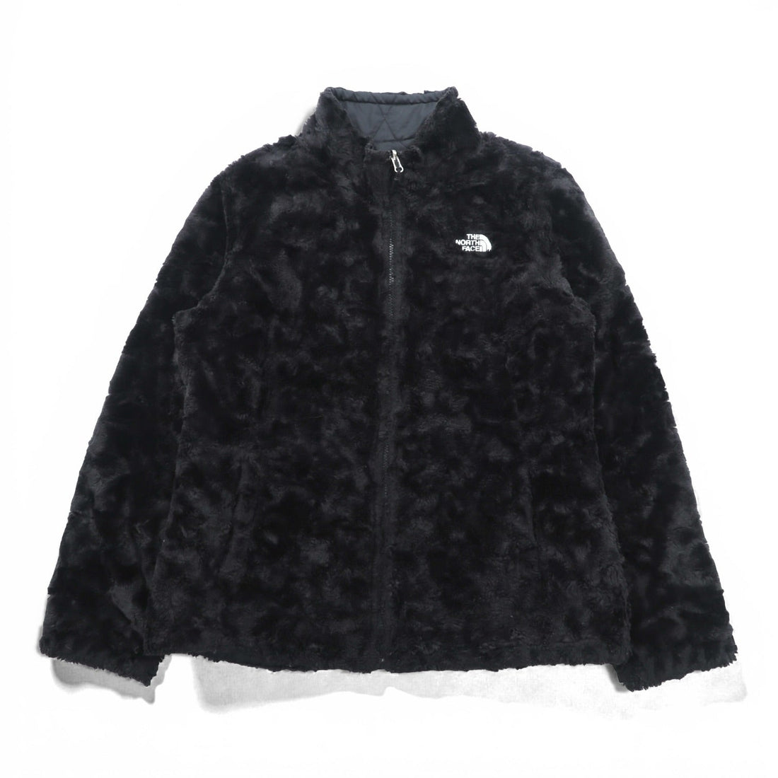 THE NORTH FACE リバーシブル キルティングジャケット 中綿 フリースジャケット L ブラック Mossbud Swirl Jacket CUB5
