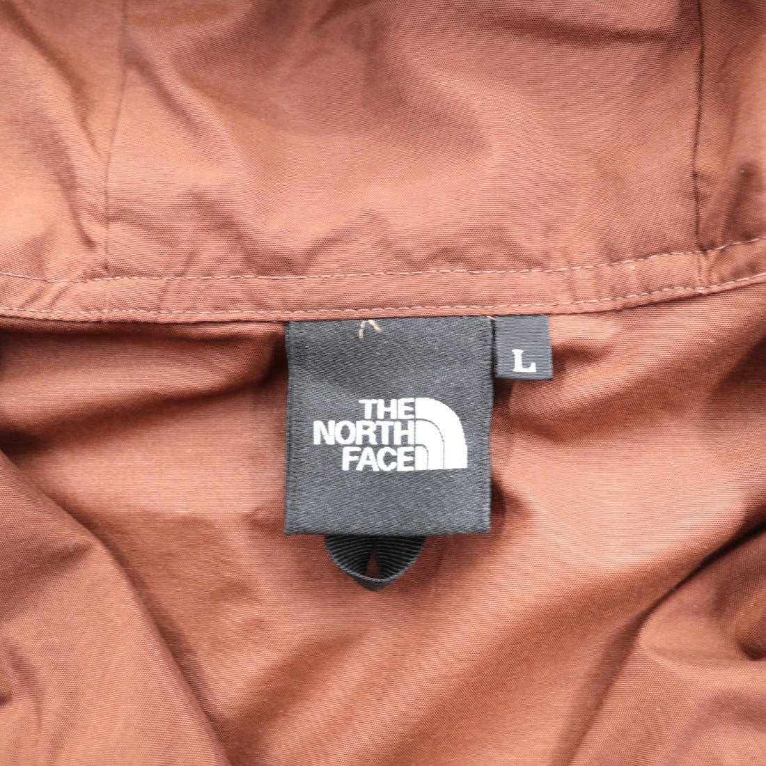 THE NORTH FACE コンパクトジャケット マウンテンパーカー シェル L ブラウン ナイロン NP72230