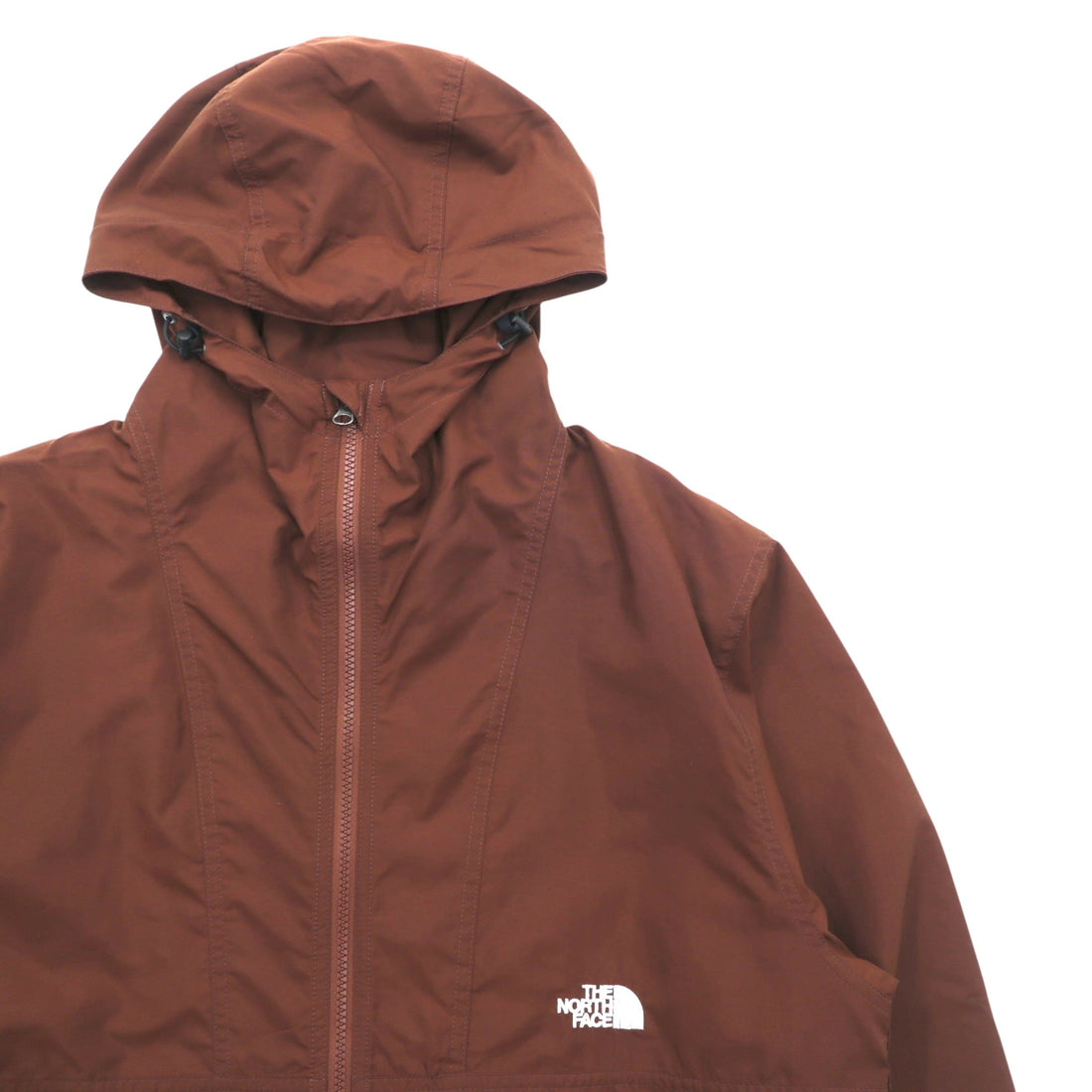 THE NORTH FACE コンパクトジャケット マウンテンパーカー シェル L ブラウン ナイロン NP72230