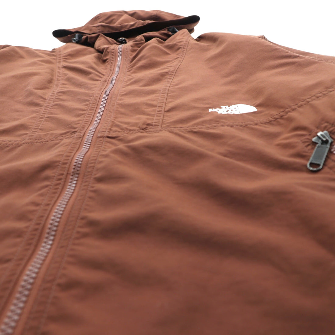 THE NORTH FACE コンパクトジャケット マウンテンパーカー シェル L ブラウン ナイロン NP72230