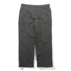 Brooks Brothers カナダ製 グレンチェック ワイド スラックス パンツ XL グレー ウール ダブルカフス