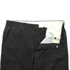 Brooks Brothers カナダ製 グレンチェック ワイド スラックス パンツ XL グレー ウール ダブルカフス