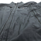 HARLEY DAVIDSON Single Riders Jacket L Black Genuine Leather Back Logo Embossed