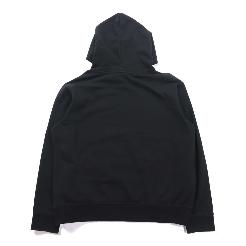 Polo Ralph Lauren ポロベア 前V プルオーバー パーカー L ブラック サイドポケット