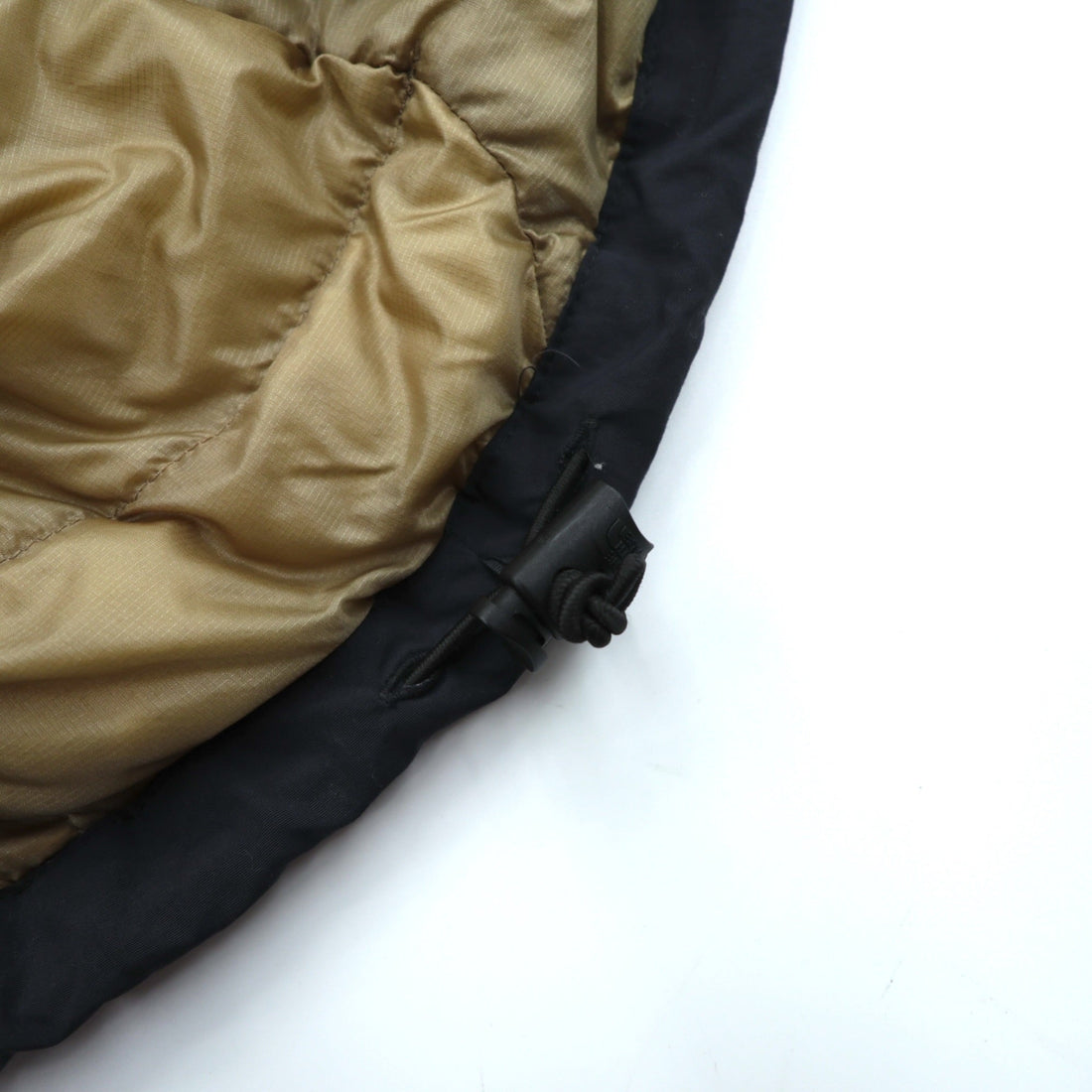 THE NORTH FACE Aconcagua Down Vest, Large, Beige Nylon, Summit Series, ND13300