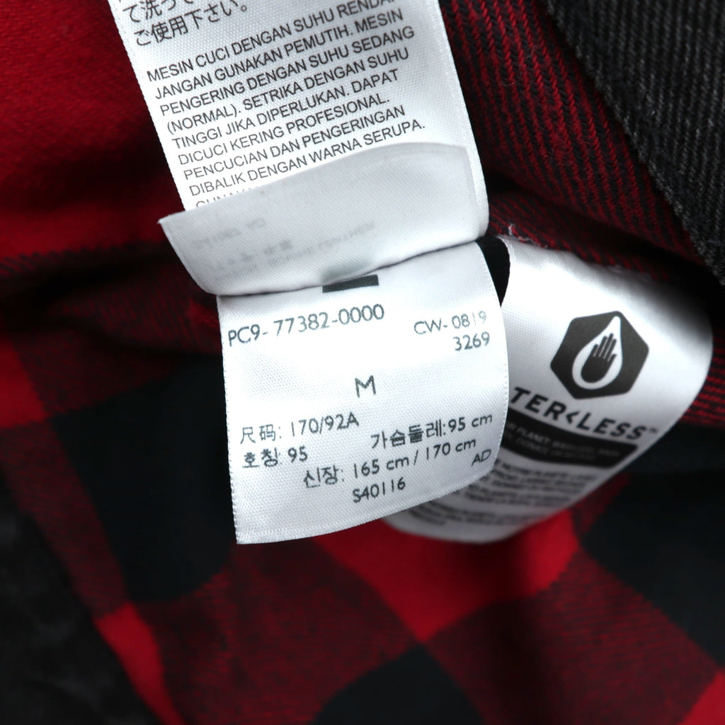Levi's PREMIUM Type II Hybrid Trucker Jacket, Big E Denim Size M, Pleated, Reconstructed Buffalo Check Flannel, 77382-0000