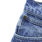 carhartt 90年代 リラックスフィット ネルライナー  デニムパンツ ジーンズ XL インディゴ 裏地チェック ライトウォッシュ