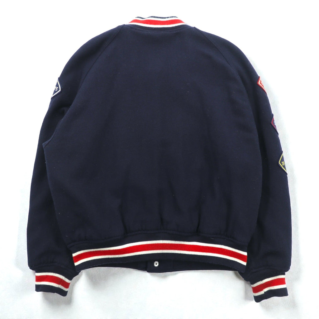 AVIREX 90s Vintage COLLEGIATE WEAR CHAMPS 1951-53 Varsity Jacket, Large, Wool, Lettered Patch