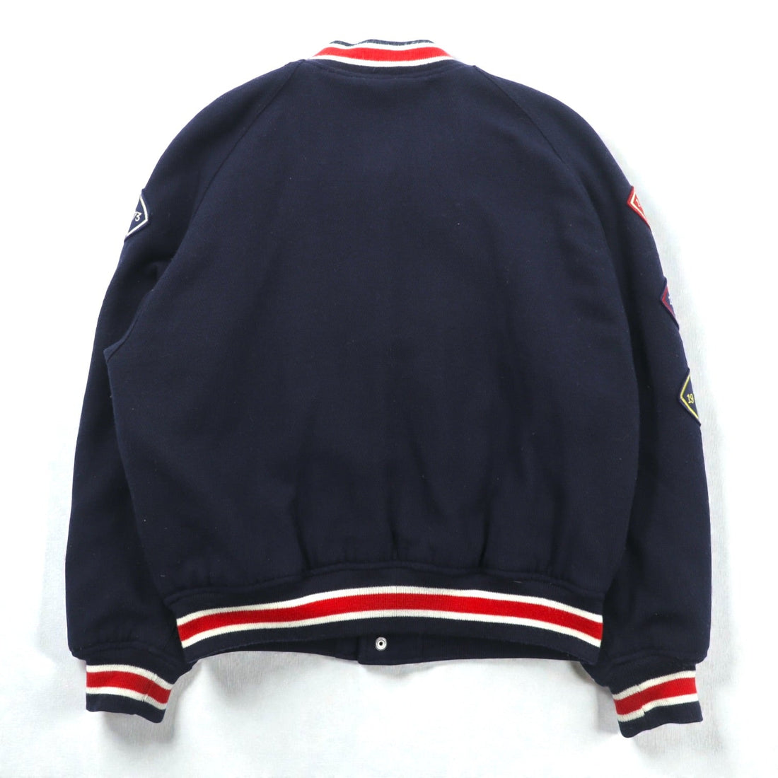 AVIREX 90s Vintage COLLEGIATE WEAR CHAMPS 1951-53 Varsity Jacket, Large, Wool, Lettered Patch