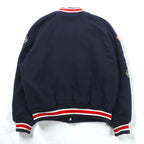 AVIREX 90s Vintage COLLEGIATE WEAR CHAMPS 1951-53 Varsity Jacket, Large, Wool, Lettered Patch