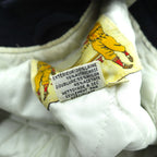 AVIREX 90s Vintage COLLEGIATE WEAR CHAMPS 1951-53 Varsity Jacket, Large, Wool, Lettered Patch