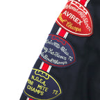 AVIREX 90s Vintage COLLEGIATE WEAR CHAMPS 1951-53 Varsity Jacket, Large, Wool, Lettered Patch