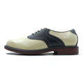 G.H.BASS Saddle Shoes, Dress Size 27cm, Beige Leather, Genuine BUCHANON, Unused