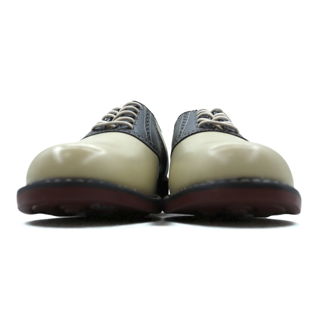 G.H.BASS Saddle Shoes, Dress Size 27cm, Beige Leather, Genuine BUCHANON, Unused