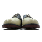G.H.BASS Saddle Shoes, Dress Size 27cm, Beige Leather, Genuine BUCHANON, Unused