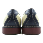 G.H.BASS Saddle Shoes, Dress Size 27cm, Beige Leather, Genuine BUCHANON, Unused