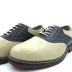 G.H.BASS Saddle Shoes, Dress Size 27cm, Beige Leather, Genuine BUCHANON, Unused