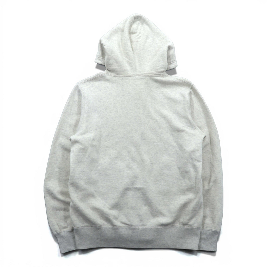 BUZZ RICKSON'S U.S. AIR FORCE Dye-In Print Zip Hoodie, Size M, Gray Cotton, LANGLEY, A.F. BASE, VIRGINIA