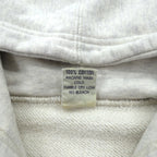 BUZZ RICKSON'S U.S. AIR FORCE Dye-In Print Zip Hoodie, Size M, Gray Cotton, LANGLEY, A.F. BASE, VIRGINIA