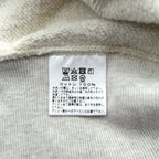 BUZZ RICKSON'S U.S. AIR FORCE Dye-In Print Zip Hoodie, Size M, Gray Cotton, LANGLEY, A.F. BASE, VIRGINIA