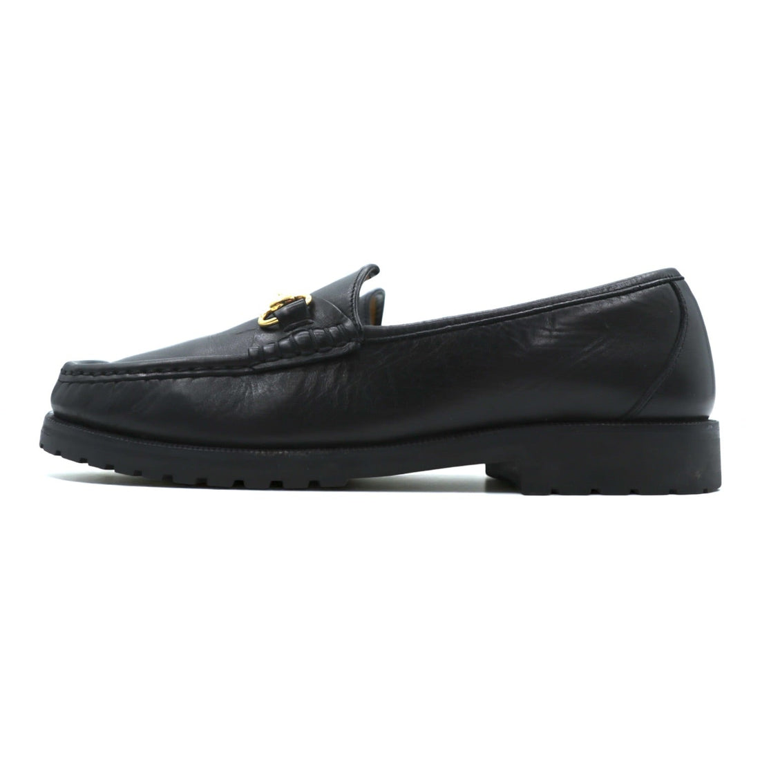 Cole Haan COUNTRY イタリア製 ホースビット ローファー 24cm ブラック レザー 本革 ラグソール F8030