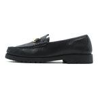 Cole Haan Made in Italy Horsebit Loafers, Size 24cm, Black Leather, Genuine F8030