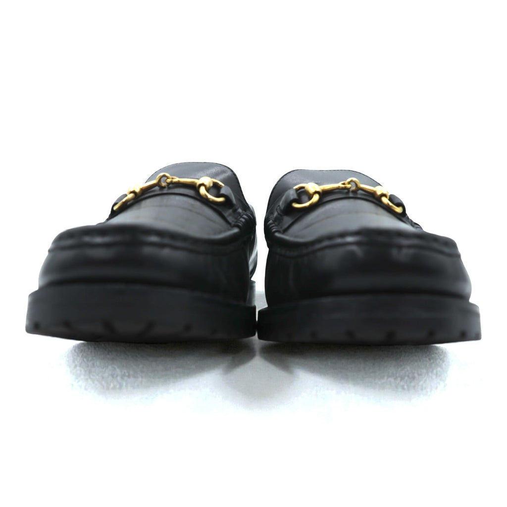 Cole Haan Made in Italy Horsebit Loafers, Size 24cm, Black Leather, Genuine F8030