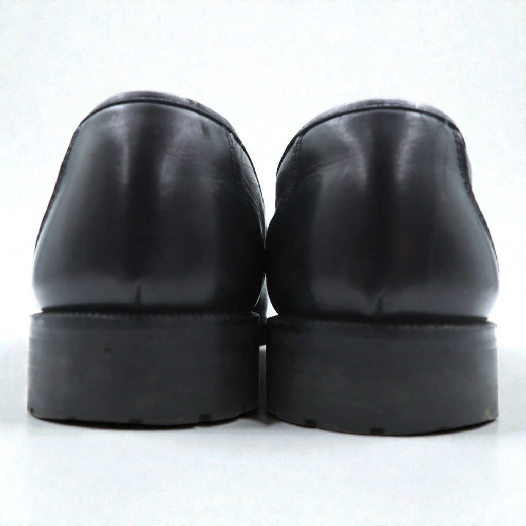 Cole Haan Made in Italy Horsebit Loafers, Size 24cm, Black Leather, Genuine F8030