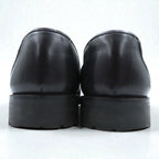 Cole Haan Made in Italy Horsebit Loafers, Size 24cm, Black Leather, Genuine F8030