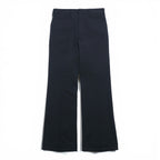 HAGGAR 70年代 USA製 ヴィンテージ フレア スラックス パンツ M ネイビー SCOVILLジップ デッドストック ブーツカット スタプレ 未使用品