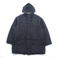 NAUTICA 90年代 N-3B Thermolite ACTIVE 中綿 フライトジャケット M ブラック ナイロン ドローコード ラビットパーカー