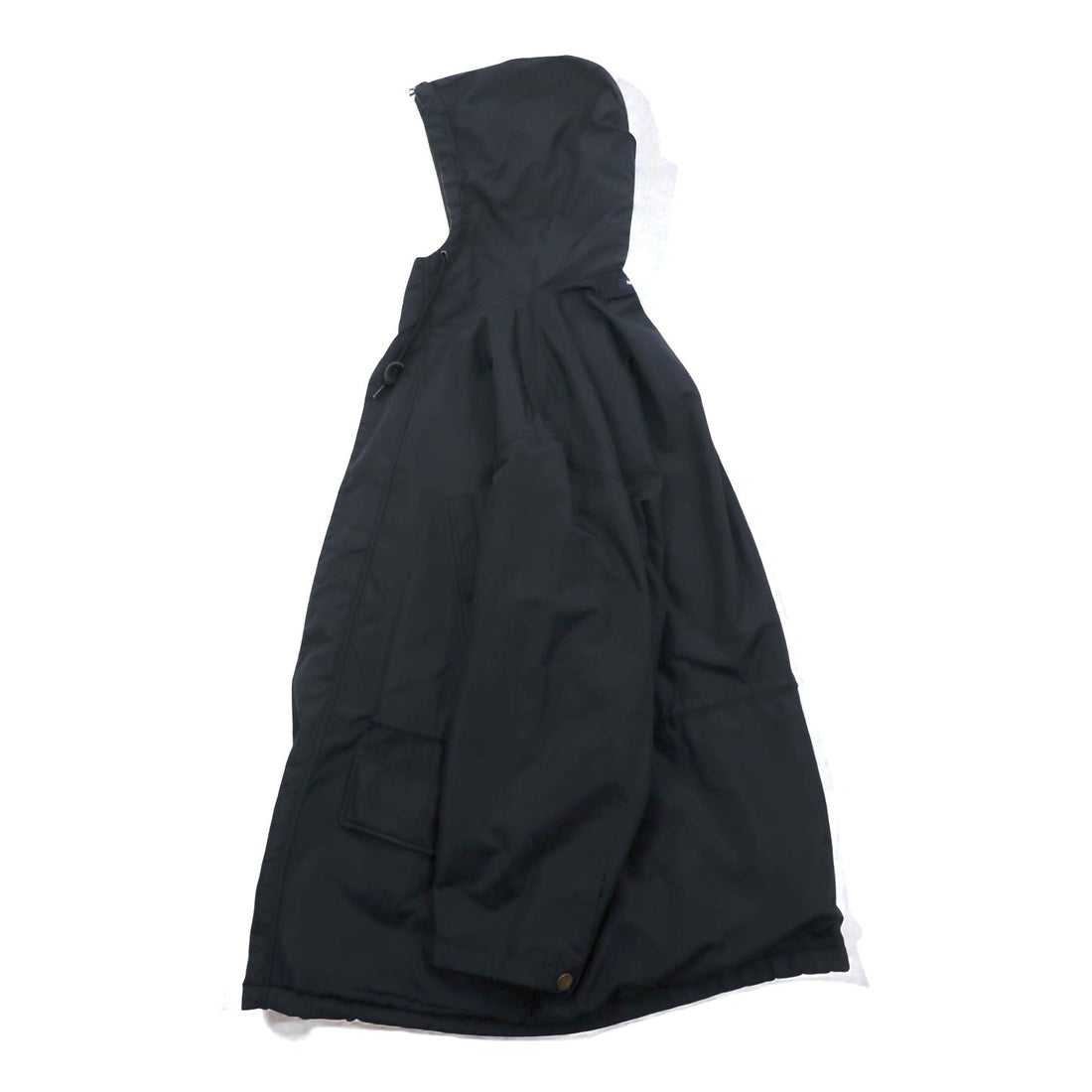 NAUTICA 90年代 N-3B Thermolite ACTIVE 中綿 フライトジャケット M ブラック ナイロン ドローコード ラビットパーカー