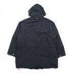 NAUTICA 90年代 N-3B Thermolite ACTIVE 中綿 フライトジャケット M ブラック ナイロン ドローコード ラビットパーカー