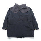 NAUTICA 90年代 N-3B Thermolite ACTIVE 中綿 フライトジャケット M ブラック ナイロン ドローコード ラビットパーカー