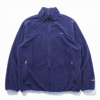 L.L.Bean POLARTEC Fleece Jacket L Navy Polyester AFW4