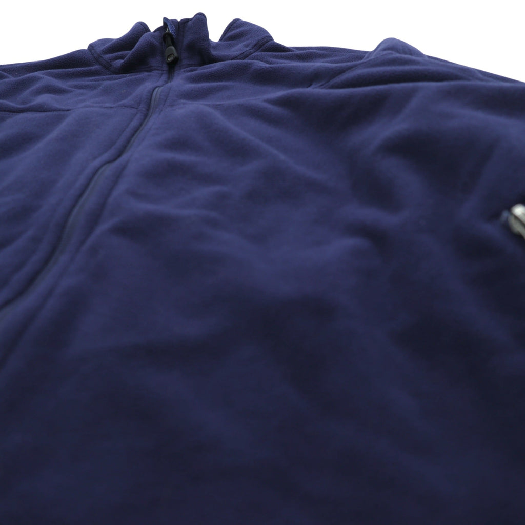 L.L.Bean POLARTEC Fleece Jacket L Navy Polyester AFW4
